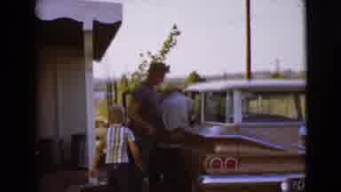 Clarksdale Arizona (1968): Old Home Video Of Man Taking Shirts Of Out The Back Of