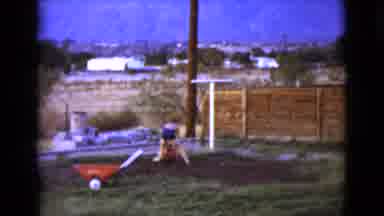 Clarksdale Arizona (1968): Argument In Yard Throwing Someone To Ground And Putting