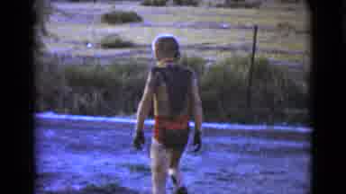Clarksdale Arizona (1968): A Boy In His Under Draws Playing Around Outside In The