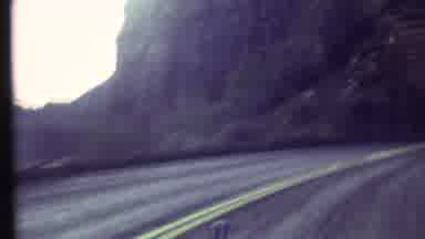 Grand Canyon Arizona (1972): Vehicle Entering A Brick Lined Two Lane Tunnel That
