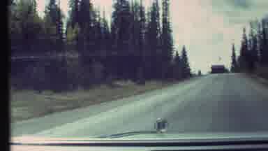 Grand Canyon Arizona (1972): A Car Is Driving Down A Road And There's Beautiful