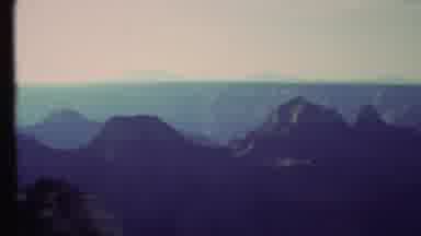 Grand Canyon Arizona (1972): Looking At Mountains From An Upward View And Seeing