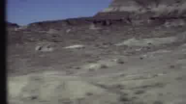Grand Canyon Arizona (1972): Panorama Of Grey And Brown Grassy Hills With Fence