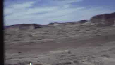 Grand Canyon Arizona-1972: Very Arid Area On A Sunny And Hot Day That Brings A