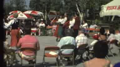 Grand Canyon Arizona (1972): Couples Dancing In Costumes Outside At A Fair With An