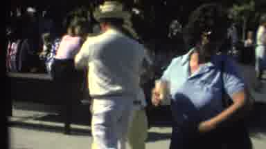 Grand Canyon Arizona (1972): One Man And One Lady Dancing In The People Surrounded