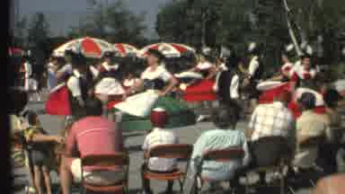 Grand Canyon Arizona (1972): People Watching A Performance Of Group Of Dancers Of