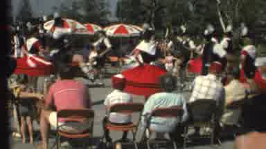 Grand Canyon Arizona (1972): Women Wearing Red And Green Dresses Spin In Front Of