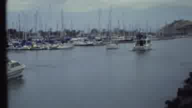 Grand Canyon Arizona (1972): Marina View With Many Sailboats Preparing For Trips