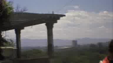 Mexico City (1973): Beautiful Temple Style Porch Filmed By A Woman With A Large