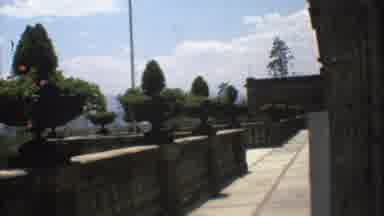 Mexico City (1973): Camera Pans Across The Balcony And Captures The Sculpted