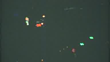 Mexico City (1973): Driving In The Dark At Night With Bright Lights Building You