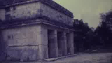Yucatan Mexico (1973): A Very Old Building It Appears To Be Several Centuries Old