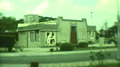 Yucatan Mexico (1973): Two Stonework Facades Of Monuments One Is Perhaps A