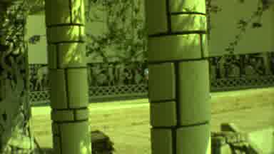 Yucatan Mexico (1973): A Building And Visitors Moving Around And Doing Different