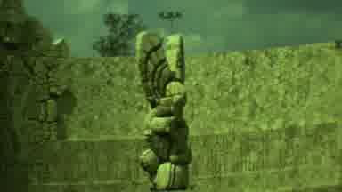 Yucatan Mexico (1973): Statue On Historic Site