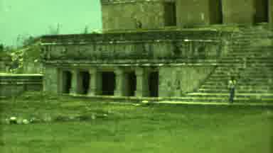 Yucatan Mexico (1973): The Man Is Taking A Trip To See Some Different Arts