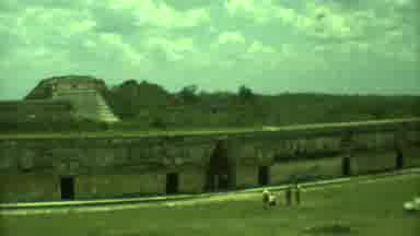 Yucatan Mexico (1973): Peoples Are Going Inside Of The Fort It Is Beautiful To See