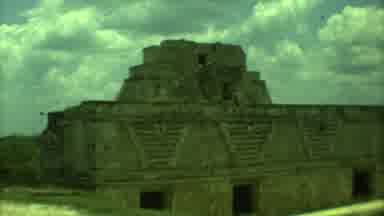 Yucatan Mexico (1973): Ancient Stone Ruins On A Beautiful Day