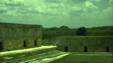 Yucatan Mexico (1973): Old Architecture In A Southern Place Looks Warm And Dry