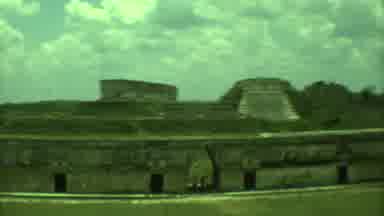 Yucatan Mexico (1973): Footage Of Ancient Structures Outside