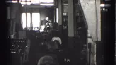 Cleveland Ohio USA (1939): Factory Filled With Machines With Only Few People