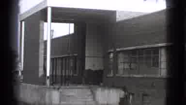 Cleveland Ohio USA (1939): Outside View Of Men Working At Factory Older Building