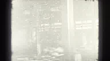 Cleveland Ohio USA (1939): Camera Pans Across The Room And Lights Flash Is It A