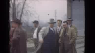 Cleveland Ohio USA (1939): People Observing, Socialising And Checking Things Out
