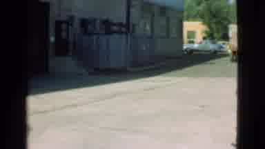 Cleveland Ohio USA (1939): Small Lorry Driving Through A Quiet Street Off Old