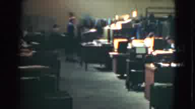 Cleveland Ohio USA (1939): An Office Environment With A Large Room And Lots Of