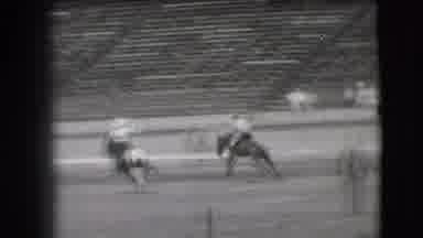 Denver Colorado USA (1941): People In An Arena Having Fun And Riding Horses