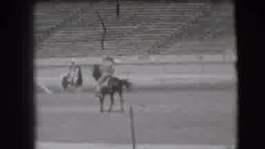 Denver Colorado USA (1941): Day At The Rodeo With Cowboys Riding Horses And