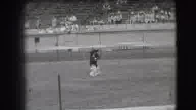 Denver Colorado USA (1941): A Person Dressed A Cowboy Suit Is Dancing In The