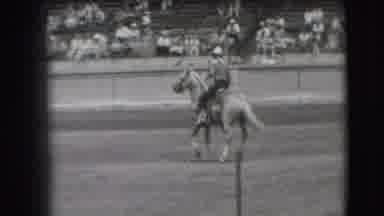 Denver Colorado USA (1941): The Guy Is Going Horseback Riding During A Horse Show