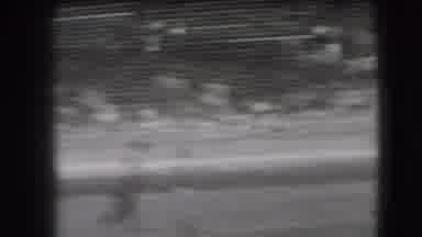 Denver Colorado USA (1941): A Game Of Horseshoes Played Outside In Front Of An