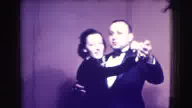 Joliet Illinois USA (1941): Men And Women Slow Dancing At An Event Or Party