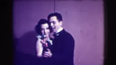 Joliet Illinois USA (1941): An Old Video Of A Well-Dressed Couple Dancing And