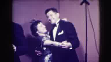Joliet Illinois USA (1941): Man And Woman Dancing Together In Vintage Clothes To A