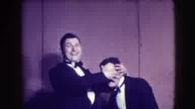 Joliet Illinois USA (1941): Men In Tuxedos Goofing Around