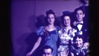 Joliet Illinois USA (1941): Youth Group Waits To Present Artistic Numbers In