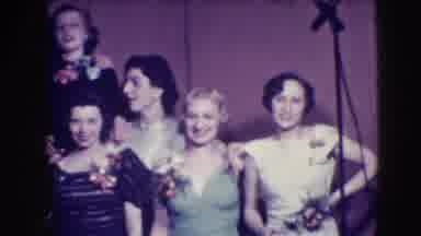 Joliet Illinois USA (1941): Girls Enjoying Their Party