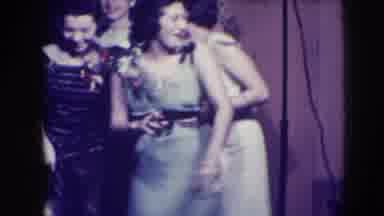 Joliet Illinois USA (1941): A Group Of Young Teens Gather Around Together Happily
