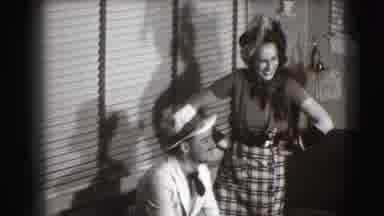 Joliet Illinois USA (1941): Black And White Video Of A Couple Having A Few Laughs