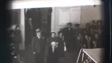 Joliet Illinois USA (1941): Bride Being Given Away