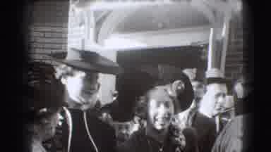Joliet Illinois USA (1941): Large Groups Of People In Old Fashioned Clothing
