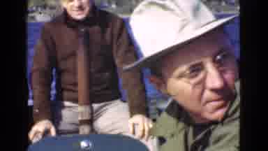 Quebec Canada (1946): Friends Travelling On A Boat On A Beautiful Sunny Day