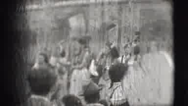 Ringling Brothers Sarasota Florida-1948: Circus Performers Waiting Backstage