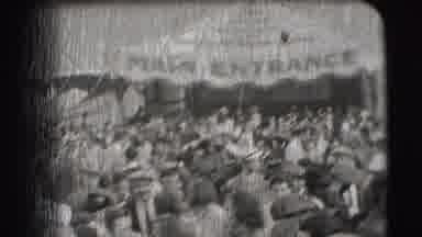 Ringling Brothers Sarasota Florida (1948): Many People In An Amusement Park