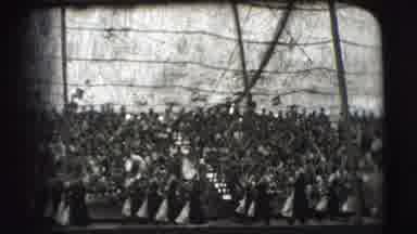 Ringling Brothers Sarasota Florida (1948): Home Video Of A Marching Band And